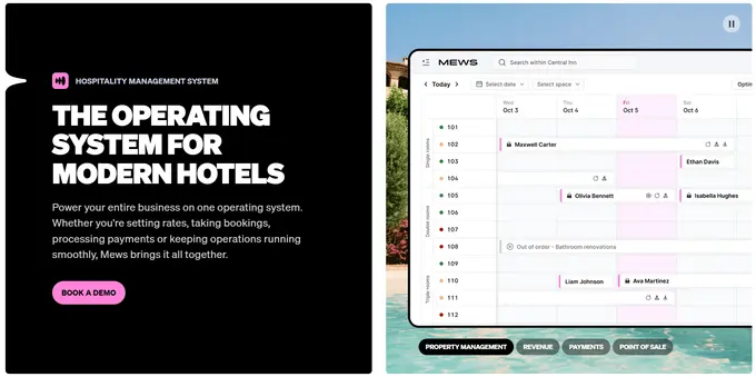 Mews unveils the operating system for hospitality