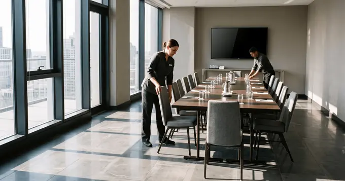 Full calendar, empty room: tracking and improving venue utilisation