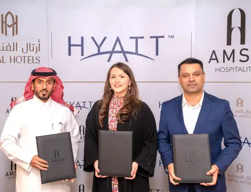 Amsa Hospitality, Artal Hotels, and Hyatt Announce Memorandum of Understanding for Three Hotels in Riyadh