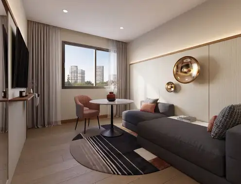 Final Render Bedroom   Living