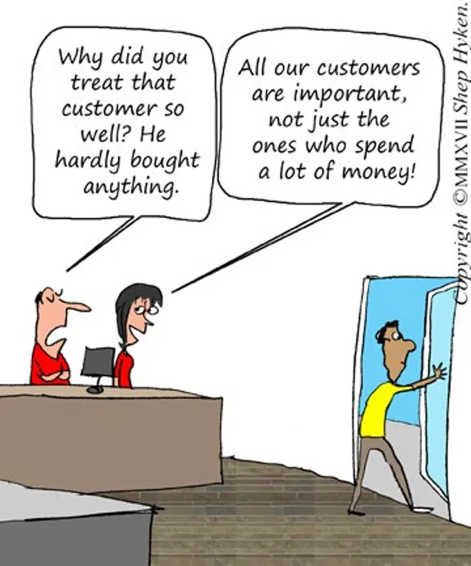 Which Customers Do You Want to Keep? | By Shep Hyken