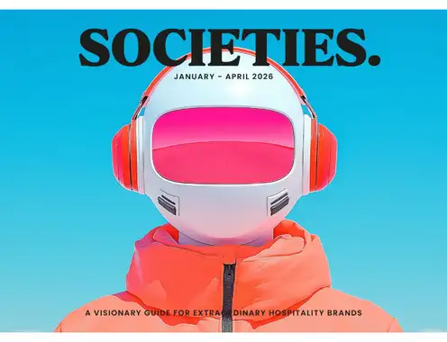 SOCIETIES Q1 2026 Spotlights Google AI Travel Planning, Guerlain’s Waldorf Astoria Spa, and the Rise of Design-Driven Hospitality