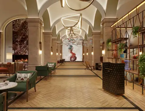 Imperial Riding School Renaissance Vienna Hotel (Rendering)