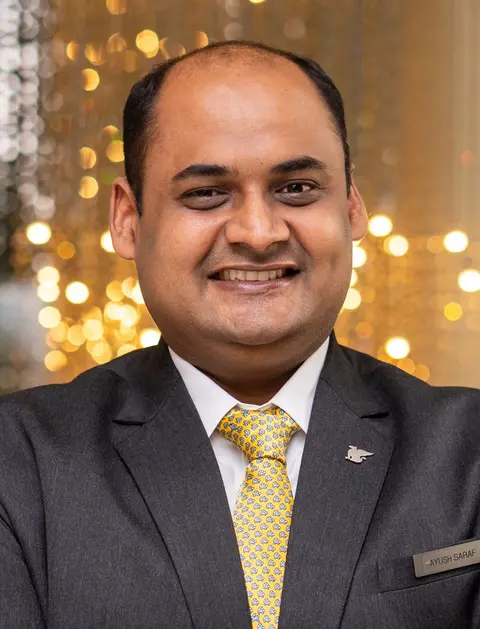 Ayush Saraf Training Manager Jw Marriott Hotel Bengaluru