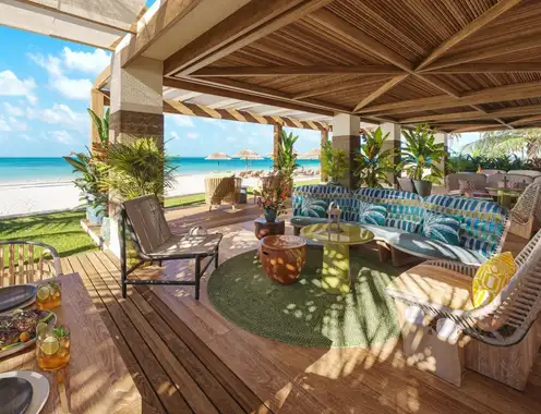 Joia Rose Hall Beach Deck