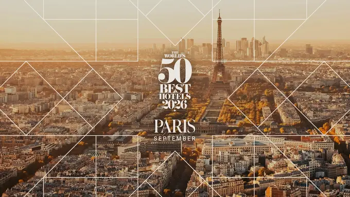­­­­­The World’s 50 Best Hotels 2026 to Take Place in Paris