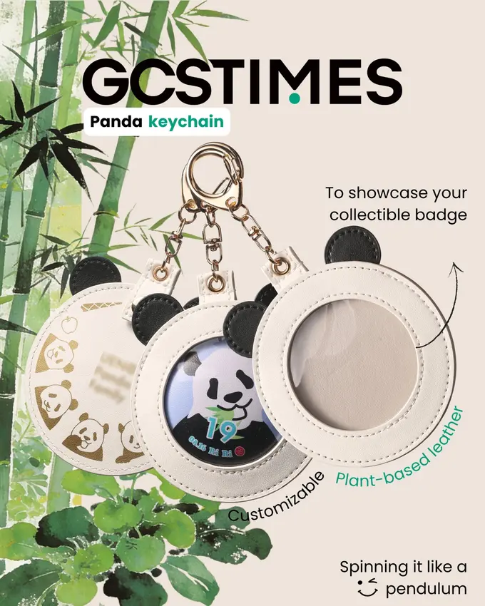 Spin Into Memory: Meet GCSTIMES Panda Keychain