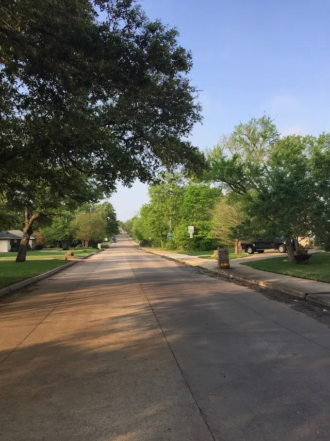 How is lock down in Middle America? College Station, Texas