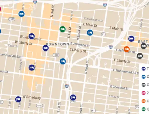 Recent and Planned New Hotel Supply in Louisville