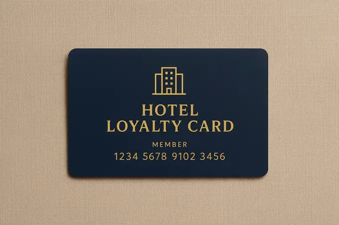 hotel loyalty card