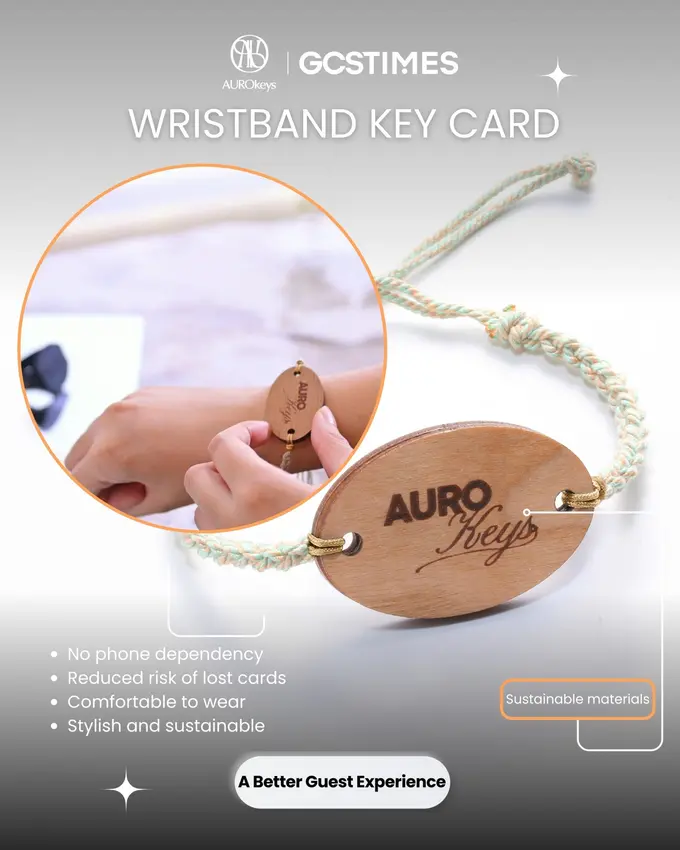 Wristband Key Cards: Designed for Guests Who Travel Light