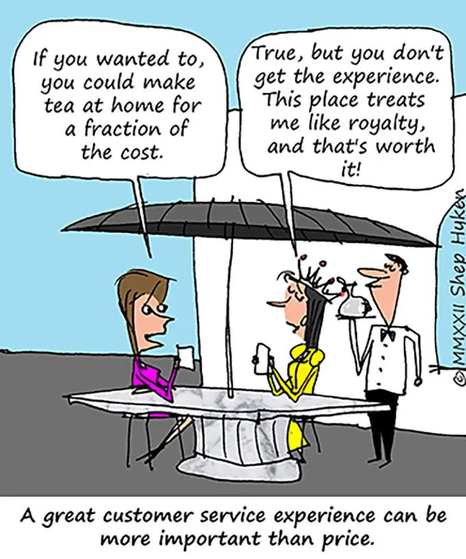Customer Service Is More Important Than Price