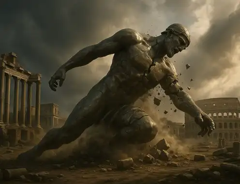 As Colossus Falls, So Falls the Brand