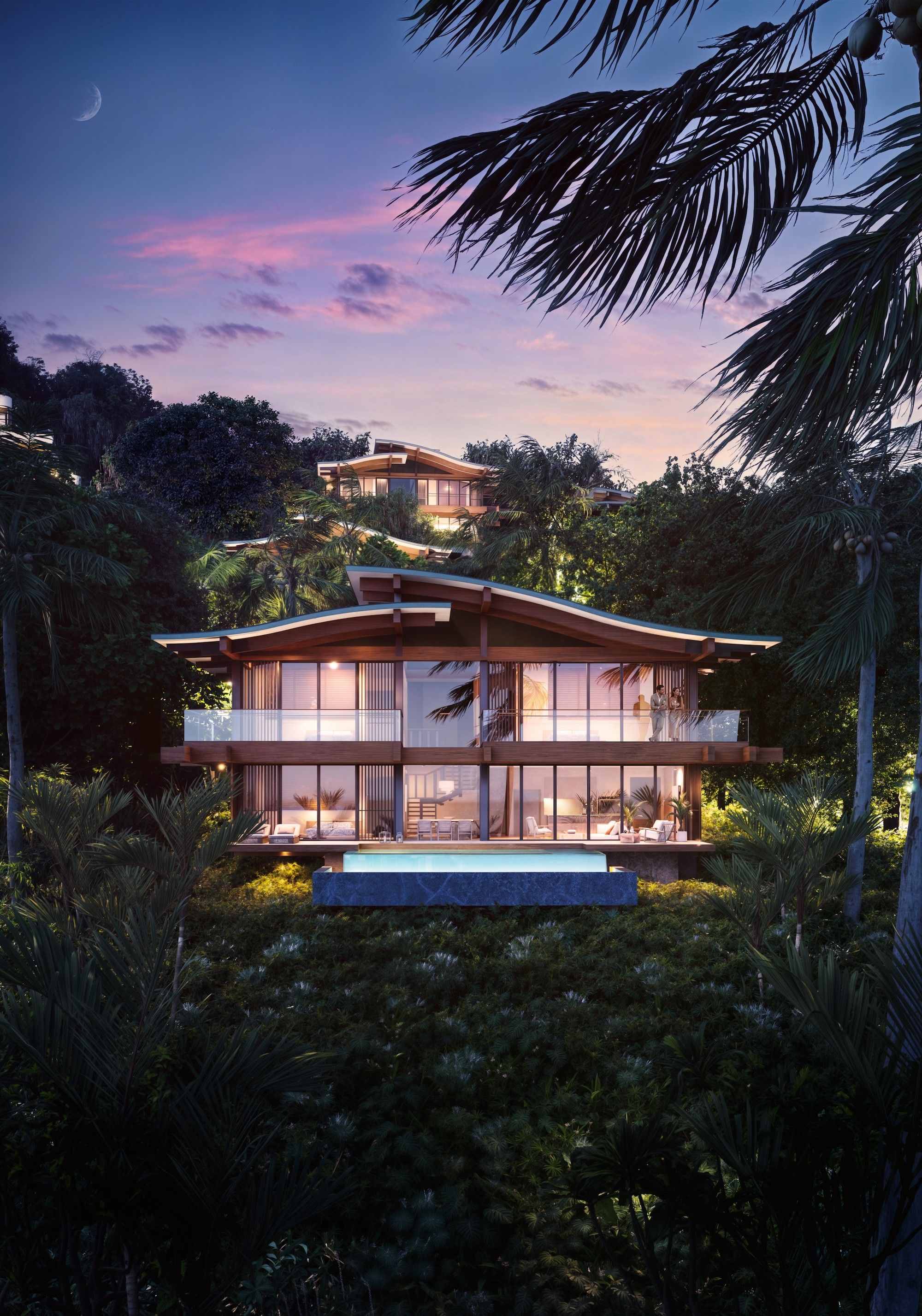 Marave Manuel Antonio Lxr Residences Villas Rendering