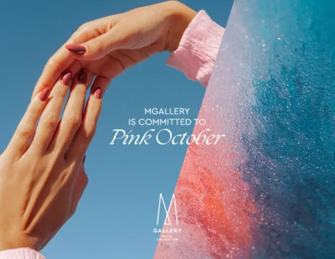 A month of purpose: MGallery Collection stands against Breast Cancer this October