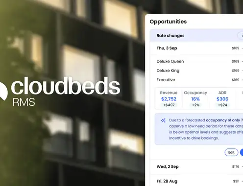 Cloudbeds launches RMS with deeper hotel intelligence built on unified data