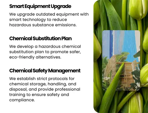 GCSTIMES Environmental Policy | Part 4: Raw Materials, Chemicals & Waste Management
