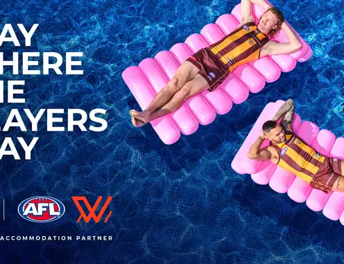 Accor and AFL kick off playful new campaign encouraging Aussies to 'Stay Where the Players Stay'