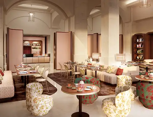 The St. Regis Saadiyat Island Resort, Abu Dhabi Cafe Ginori Rendering