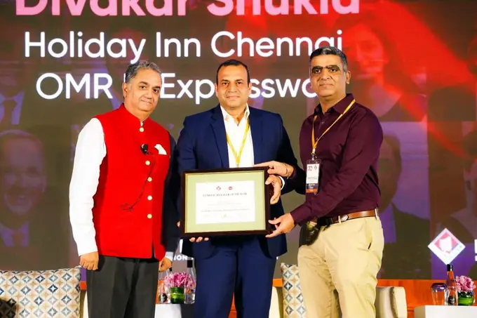 Holiday Inn Chennai OMR IT Expressway Celebrates General Manager Divakar Shukla's Dual Industry Accolades