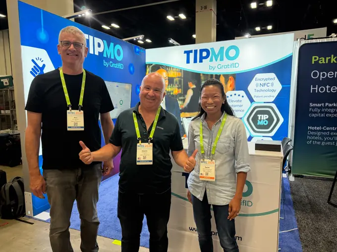 TIPMO by GratifID Reveals the Top Five Digital Tipping Questions Hoteliers Posed at HITEC San Antonio