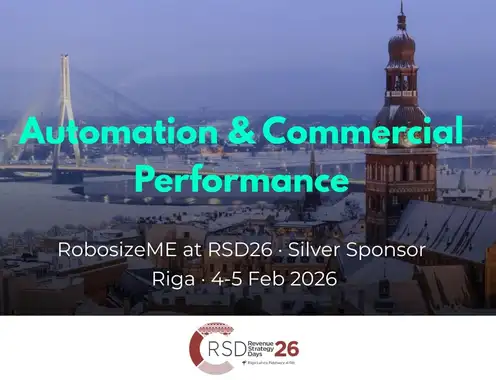 RobosizeME, Sponsor and Speaker at Revenue Strategy Days 2026, Hosted by Radisson Hotels Group in Riga