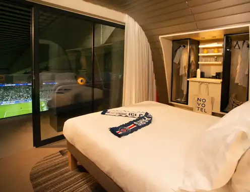 Novotel and ALL Unveil the Ultimate Football Experience: A Permanent Hotel Room in Paris Saint-Germain's Parc des Princes