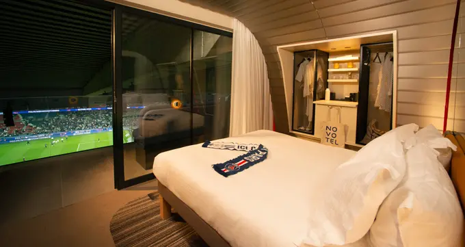 Novotel and ALL Unveil the Ultimate Football Experience: A Permanent Hotel Room in Paris Saint-Germain's Parc des Princes