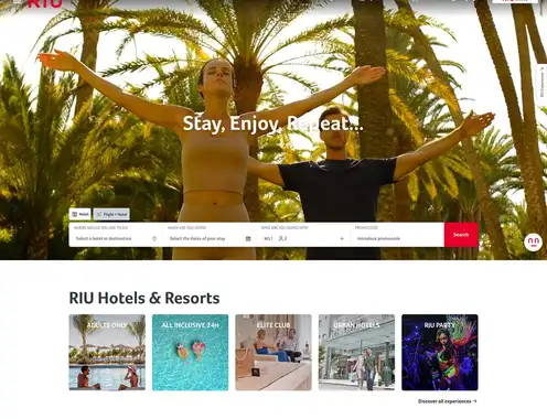RIU presents its new, revamped website and innovative mobile application