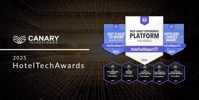 Canary Technologies Sweeps 2025 HotelTechAwards With 8 Wins