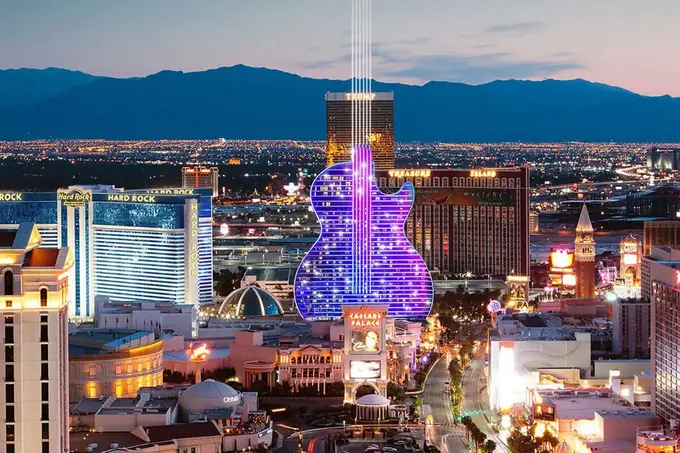 Hard Rock Hotel & Casino and Guitar Hotel Las Vegas ......