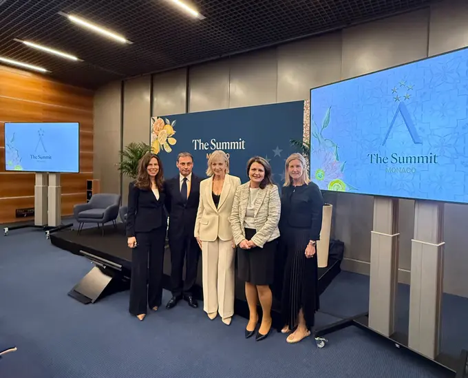 L to R: Emily Goldfischer, Franck Sibille, Marlene Poynder, Silvia Nauta and Charlotte Weatherall