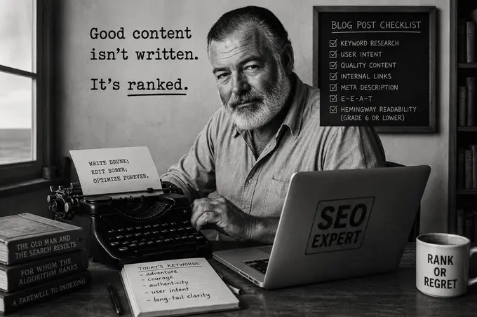 For Whom the Algorithm Ranks: What Ernest Hemingway Can Teach Us About GEO