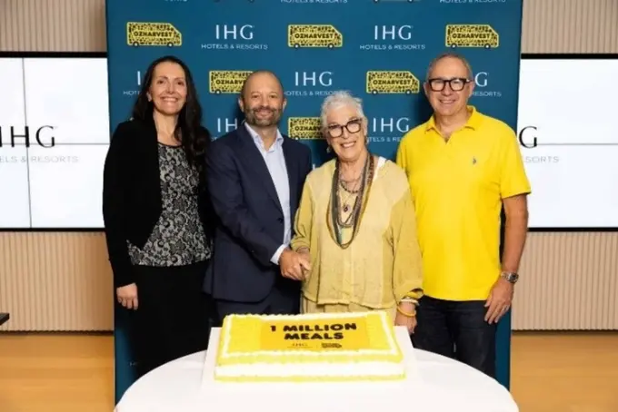IHG Hotels & Resorts and OzHarvest surpass one million meals milestone