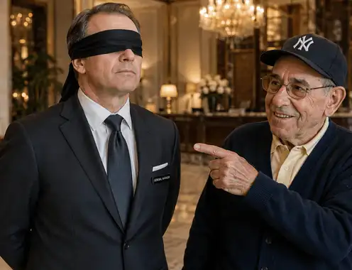 Take Off the Blindfold. You're Only Months Behind.