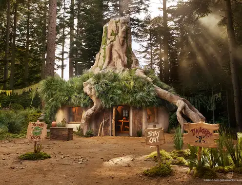 Spend the night in Shrek