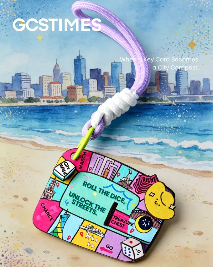 Wooden Key Cards as a City Compass: Rediscovering Travel Through Curiosity