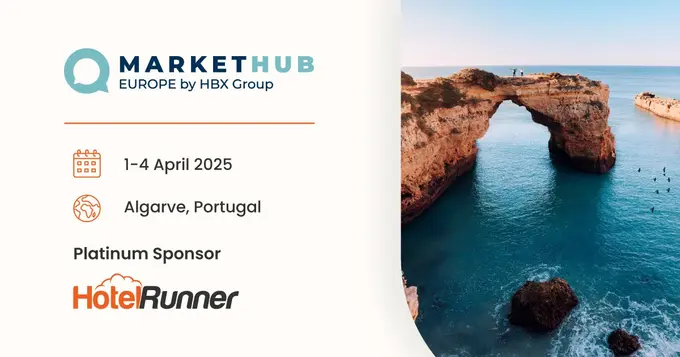 HotelRunner attends MarketHub Europe by HBX Group as the Platinum Sponsor