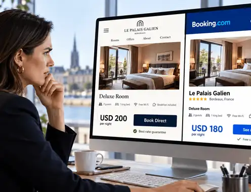 Hotels losing pricing control: You set the rate. Booking.com sets the price.