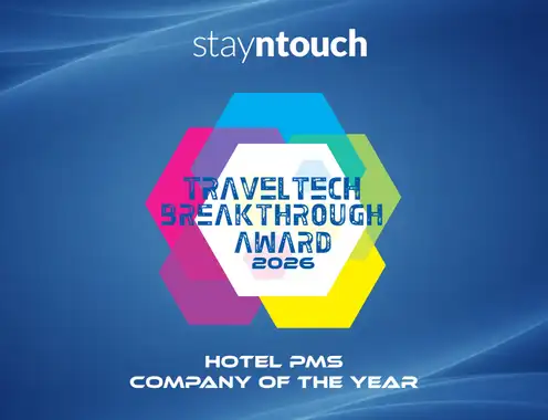 Stayntouch Named “Hotel PMS Company of the Year” By TravelTech Breakthrough