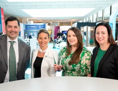 2024 ISHC Young Leader Award presented to Briana Swift at IHIF