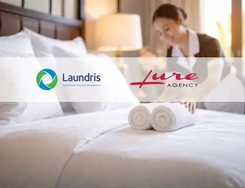Laundris Partners with Lure Agency to Expand Adoption of AI Linen Management Platform