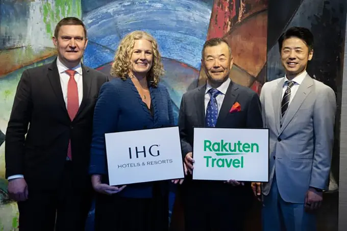 IHG and Rakuten Travel Sign MOU to Link Member Loyalty Programs