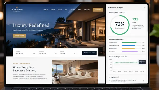 AI can find your hotel. It just won't recommend it.