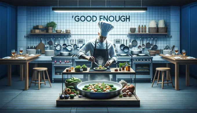 When best is the enemy of good enough