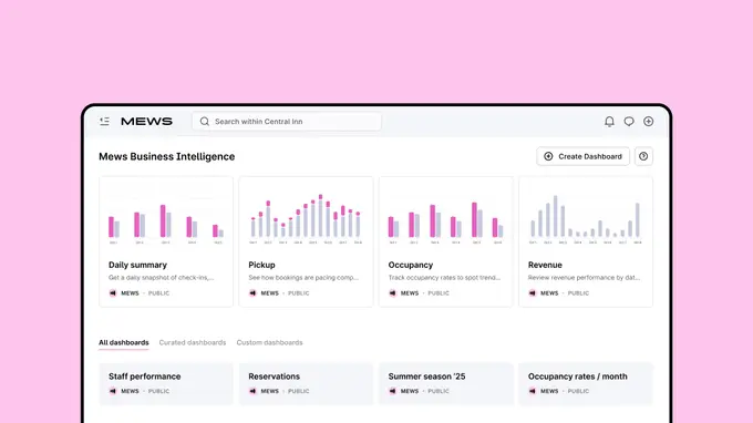 Smarter decisions, faster: Mews launches Business Intelligence for hotels