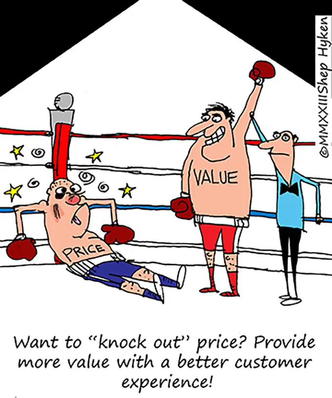Price Is Only Relevant in the Absence of Value