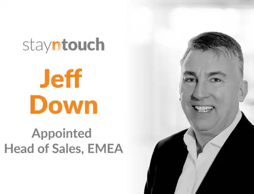 Stayntouch Names Jeff Down as Head of Sales, EMEA