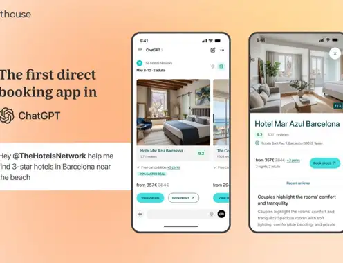 The first direct booking app for hotels launches in ChatGPT, powered by Lighthouse