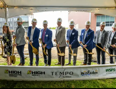 Group Photo Shovel Ceremony